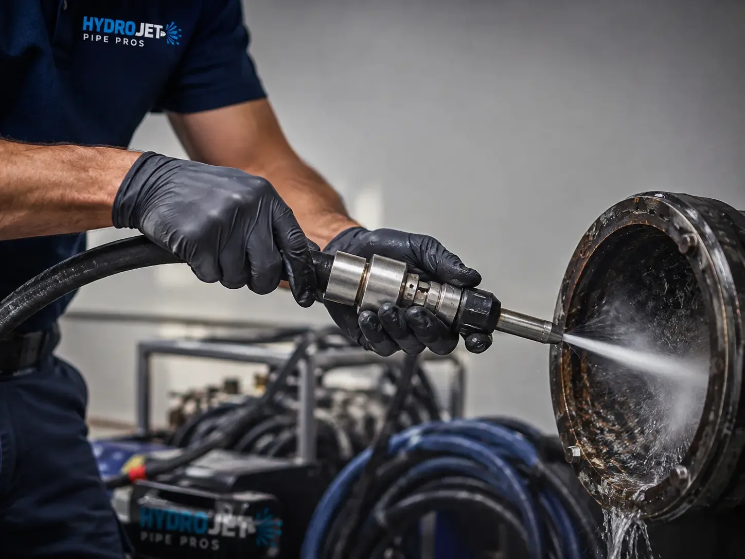 Hydro Jet Pipe Descaling in Galveston, TX